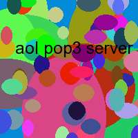 aol pop3 server