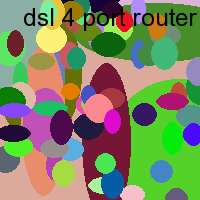 dsl 4 port router lam200r